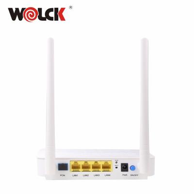 China FTTH FTTB FTTX Network CATV Equipment FTTH Epon ONU ONU 4GE+WiFi GPON ONU Ontario Compatible with ZTE/hua wei/GCOM OLT for sale