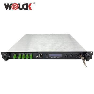 China Fttx High Power Amplifier 1550nm 4 Edfa Catv Port Optical Amplifier EDFA for sale