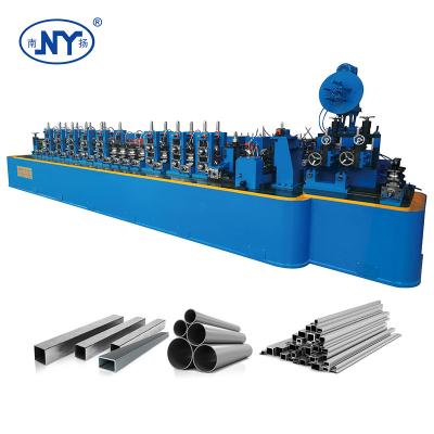 China Round Square Rectangle Pipe Nanyang Metal Galvanized Steel Erw Pipe Welding Making Machines Tube Production Mill Line for sale