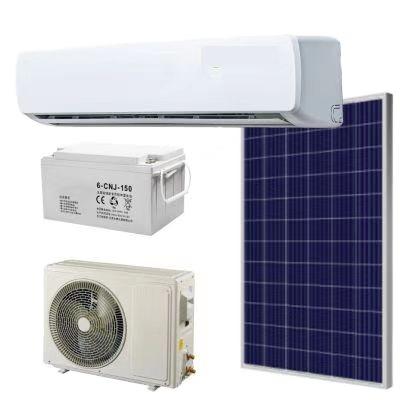 China 100% Solar Powered Solar Air Conditioner, 100% High Quality Off Grid Solar Power Affordable AC Hybrid Air Conditioner for sale