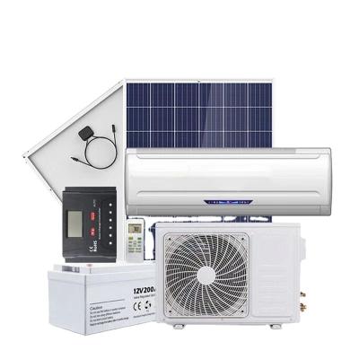 China -high quality 100% indoor solar powered grid, outdoor hybrid solar power AC air conditioner for sale