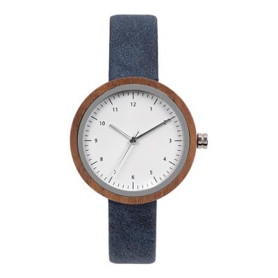 China Not Specified OEM To Build Your Own Brand Watch Wooden Vegan Leather Watches For Women for sale