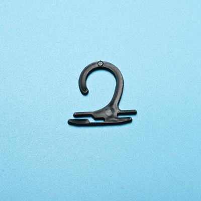 China 24mm Packaging Plastic Hook , Z Shape Plastic Hook Hanger for sale