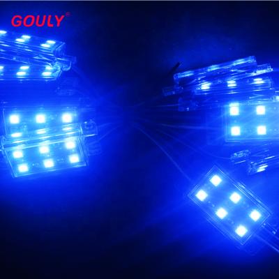 China Gap 5050 LED Modules Led Waterproof Design LED Module RGB LED DC 12V Super Bright Advertising Module Light for sale