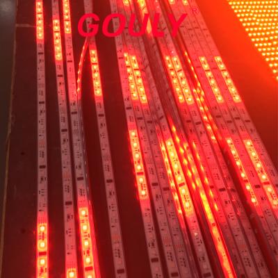 China theme park led rgbw strip light DC12v rgb 5050 coloful change led strip lights 5m with WI-FI contorler for sale