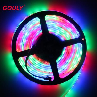 China hotel led high quality flexible custom color dc12v 24v smd2811 30leds 5m indoor ip20 strip cri80 for sale