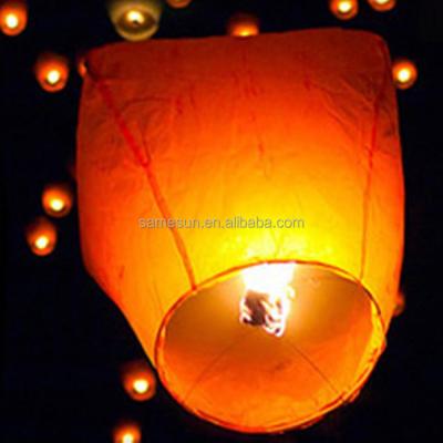 China China Meilun Art and Craft Wholesale Sky Lantern Flying Paper Sky Fire Resistant Lanterns for sale