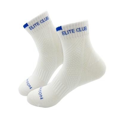 China Wholesale High Quality Breathable Spandex Cotton Men Sports Badminton Socks for sale