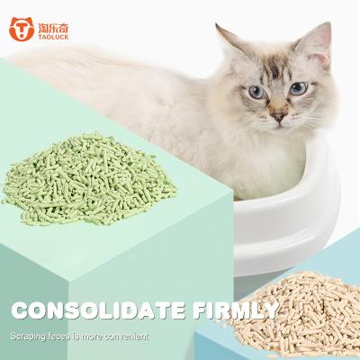 China Long Lasting Tofu Litter Sand Freshness Natural Flushable Cat Litter for sale