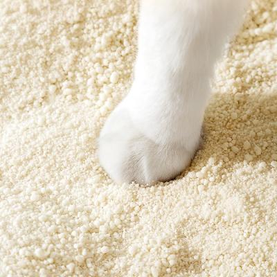 China Custom Cassava Cat Litter Sand ODM Fast Clumping Cat Litter Low Dust Te koop