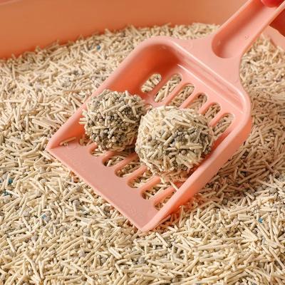 China Red Pink Blue Green Grey Bentonite Tofu Litter Mixed Cat Litter for sale