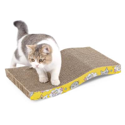 China Customized Cat Corrugated Scratcher ODM Corrugated Cardboard Cat Scratcher for sale