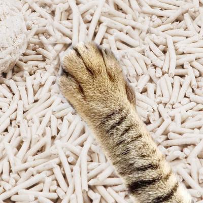 China Biodegradable Premium Tofu Cat Litter White Low Tracking Cat Litter for sale