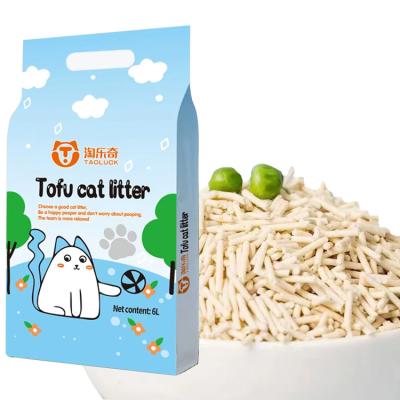 Chine Odor Lock Zeolite Litter de chat mélangé Tofu Litter de chat 100% naturel à vendre