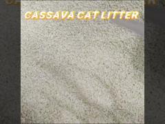 Cassava Cat litter