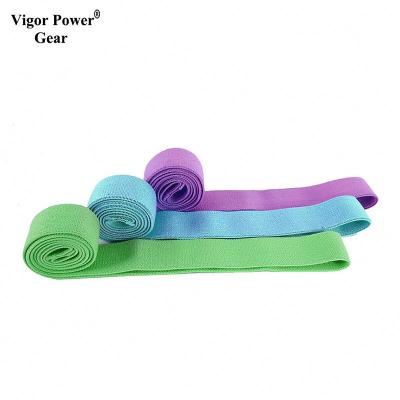 China Safety Gym High Quality Bulk Exercise Training Short Pink Mini Pull Up Latex Fabric Resistance Loop Custom Bands With Bag for sale