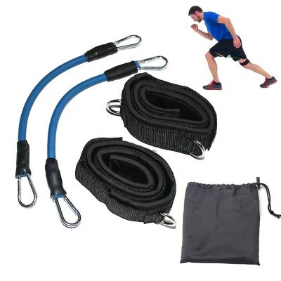 China Easy To Use Natural Kinetic Speed ​​Agility Resistance Band Leg Resistant Latex Tube For Lower Body Workouts for sale