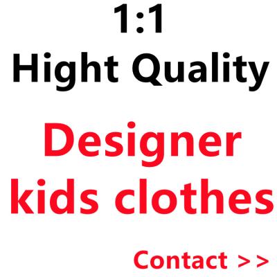 China 2021 New Arrival Designer Formal Kid Clothing Sets Fashion Size Quality Luxury Famous Brands Kids Suits Clothes For Kids for sale