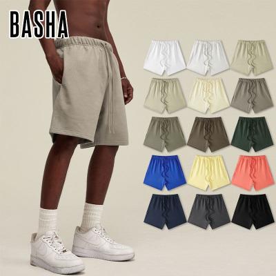 China Anti-wrinkle 2023 summer 425g color shorts spring and street heavy base loose fashionable brand casual pants men for sale