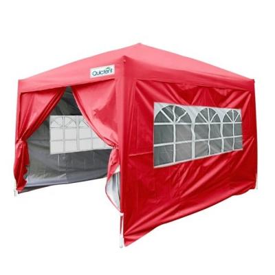 China High quality waterproof temporary farm tents 150gsm red sliver color pe tarpaulin for sale