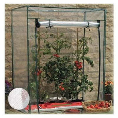 China Waterproof Windproof Portable Green House Waterproof With Large Rolled Door Greenhouse Inch Low PE Tunnels For Solarium Film for sale