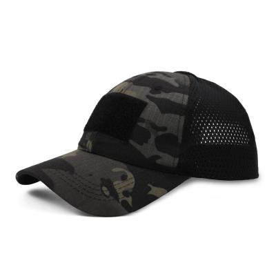 China Baseball Cap COMMON Adjustable Mesh Military Camouflage Wars Camouflage Tactical Hat Patch Cap for sale