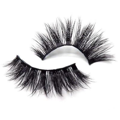 China Wholesale High Quality Synthetic Silk Long Strands Natural 3D Eyelashes for sale