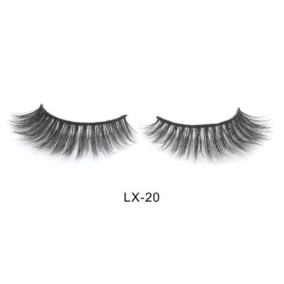 China best quality korean wholesale silk eyelashes 3d long natural lashes private label for sale