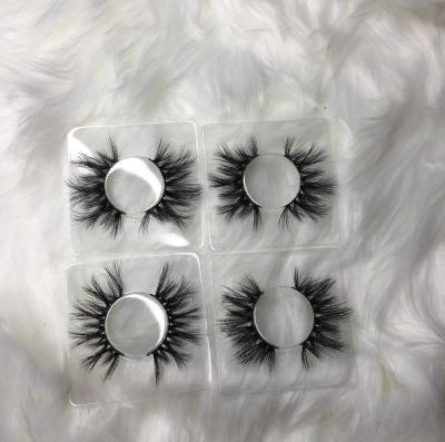 China Cruelty free 5d mink eyelashes seller private label 25mm mink eyelash thick with customom package box for sale