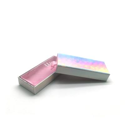 China Handmade Clear PVC Full Window Drawer Magnetic Private Label Eyelash Packaging Box for sale