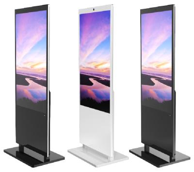 China Indoor 43inch Floor Standing Vertical Interactive Digital Signage Totem LCD TV Touch Screens Advertising Display For Advertising for sale