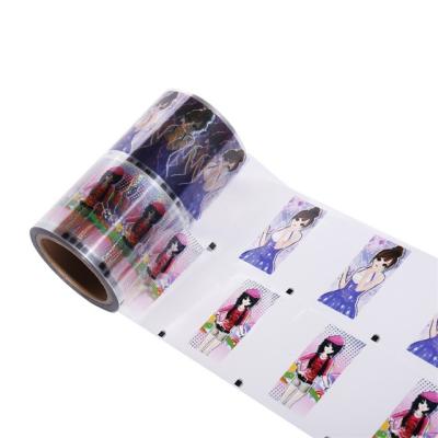 China Plastic Heat Transfer Printing Film Heat Transfer Printing Label For Cosmetic Products for sale