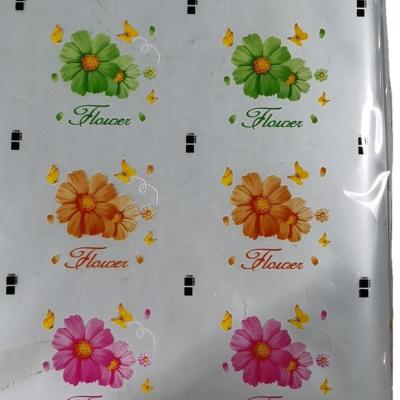 China Flower Pattern Waterproof General Heat Transfer Printing Film For Household Plastic Product for sale