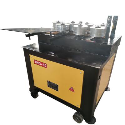 China Iron Round Channel Square Tube Square Tube Pipe Bender Steel Arc Bending Machine Hydraaumatic Manual Galvanized Special Profiles Can Be Customized for sale