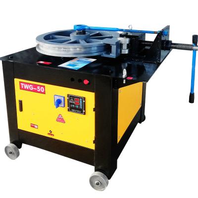 China Pipes Processing CNC Electric Semi-automatic Pipe Bender Steel Bar Round Tube Round Bending Machine Can Be Customized for sale