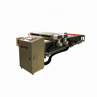 China Laser CUTTING Tech Support Weier Large Size Toy Fabric Co 2 Automatic Laser Cutting Machine With 4 Heads for sale