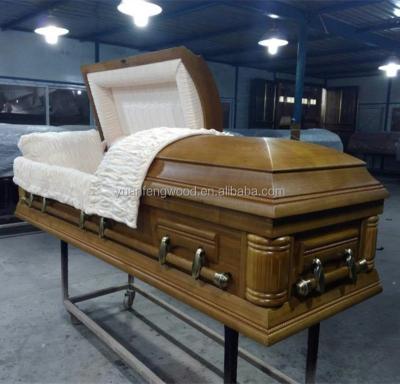 China American Style Gauge Wooden Caskets HOPE Antique Wooden Boxes Caskets Design for sale