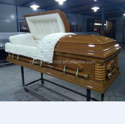 China SUMMERVILLE Style American Purple Caskets and Oak Used Caskets For Sale for sale