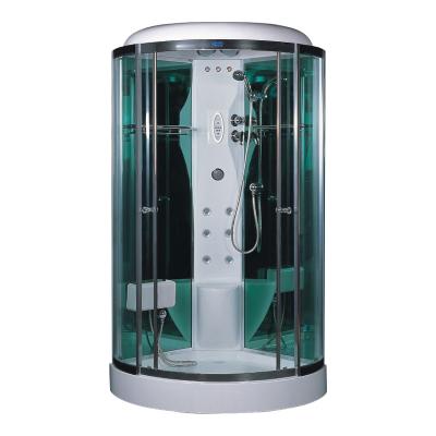 China Computer Control Panel 2 Person Shower Saturated Steam Sauna Room Household For Home Weight Loss Detox Relaxation for sale