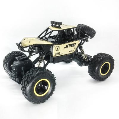 China New RC Hobby Design 1:16 Scale 2.4g 4wd RC Car Metal Rock Crawlers Toy With Light for sale