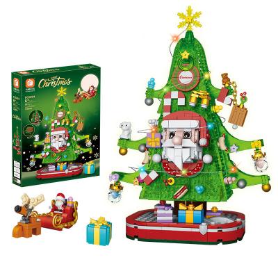 China Merry Christmas Christmas Gifts of Navidad Juguete Egalos Para Navidad de decorations de Toy Christmas Building Blocks 693P Weihnachten de construction for sale