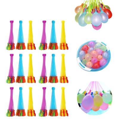 China Toy Group Durable Water Party Gift Pack Balloons Summer Games Quickly Fill Water Balloons for sale