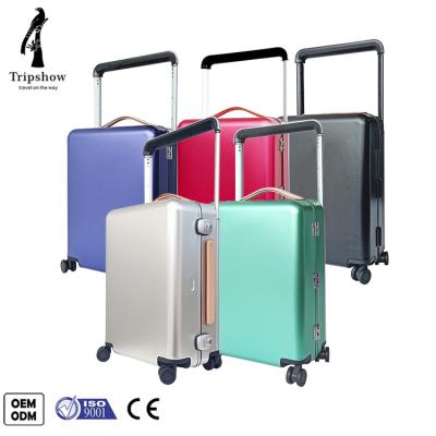 China New Designer Innovative Luxury Tsa Aluminum Hard Lock Aluminum Travel Filter Mounts Hand Other Trolley Luggage for sale