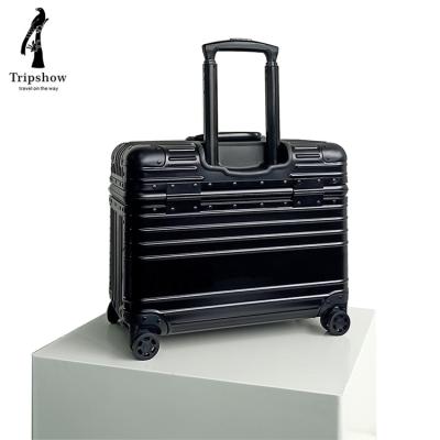 China Vacation/Outdoor Goods/Travel 16 Inch Aluminum Trolley Box Luggage Moving Suitcase Sets Box Driver Case for sale