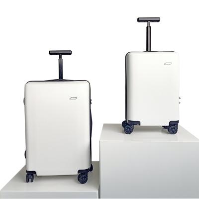 China Fashionable Hot Selling PC Popular Trolley Suitcase Durable Luggage Sets Trolley Cases With Spinner Wheels For Women Men for sale