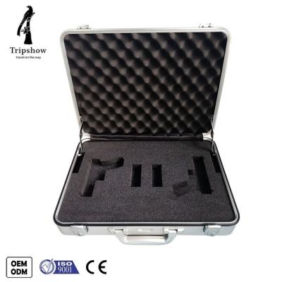 China Best Quality Gun / Tool China Waterproof Case Storage Aluminum Hard Gun Case With Foam Inside for sale