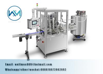 China High Speed Rotary Liquid Filling and Sealing Machine for Jam, Juice for sale