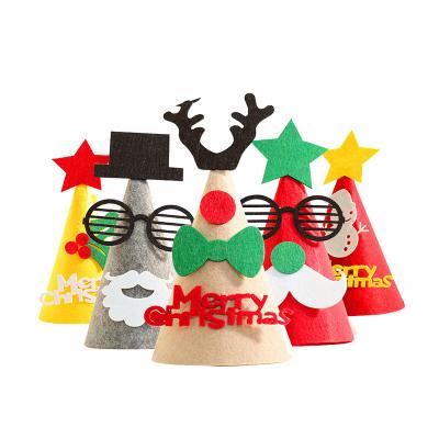 China Custom Felt Party Hat Kids Viable DIY Cloth Party and Reusable Party Hats Celebrating Gift for sale