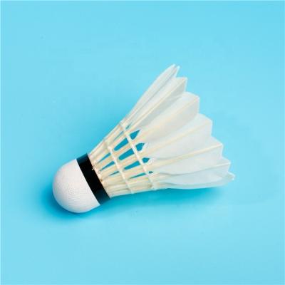 China 2 Layer Natural Cork TCX Brand TCX 9000 Series Yellow Badminton Shuttlecock Made In China for sale