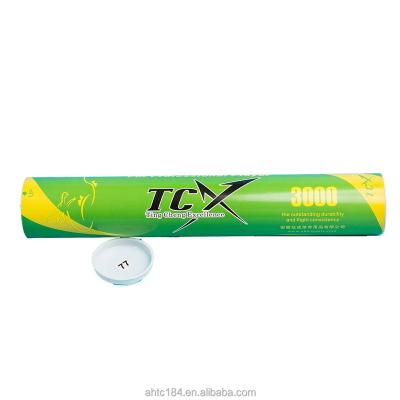 China Rigorous TCX3000 training selection of feathers and grips to make the best badminton for sale